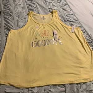 I wish you could feel this tank top! So soft!!!